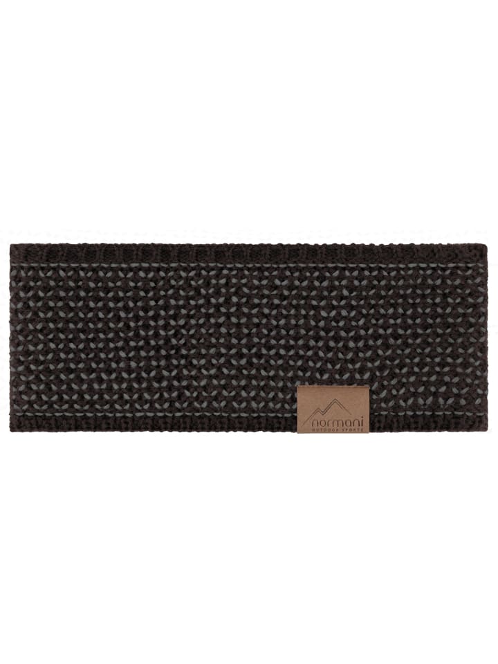 Normani Outdoor Sports Stirnband Lillpite in Braun/Grau günstig kaufen onesize