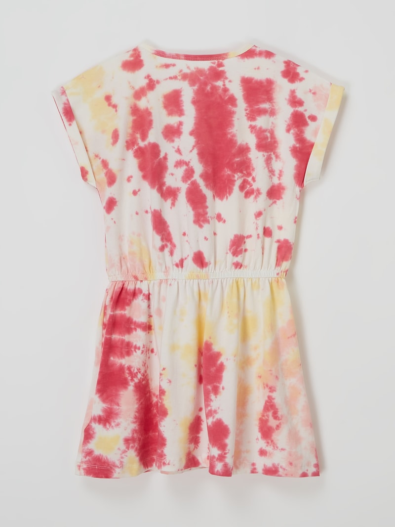 Jerseykleid mit Stretch-Anteil in rosa