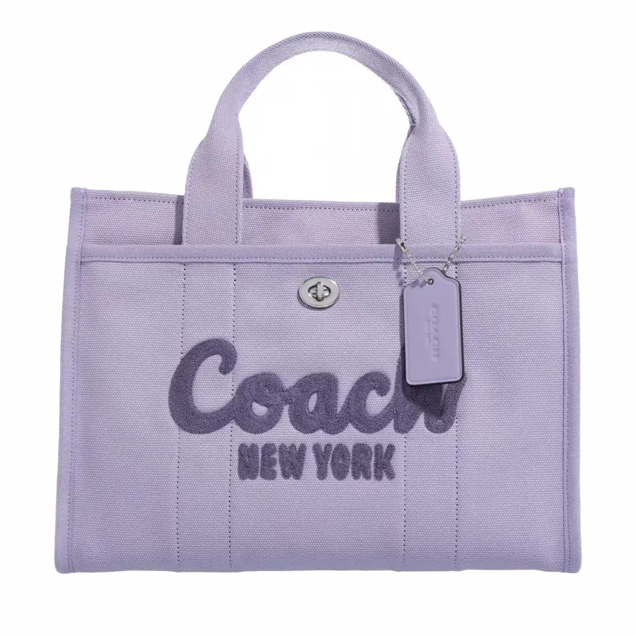 Coach - Coach Handle Bags Canvas Purple - lila