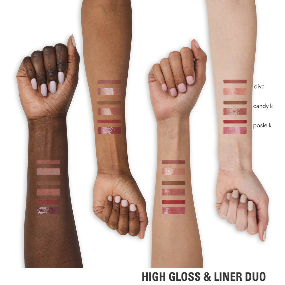 kylie by kylie jenner Coffret cadeau Candy K Gloss and Liner Duo Produits lèvres