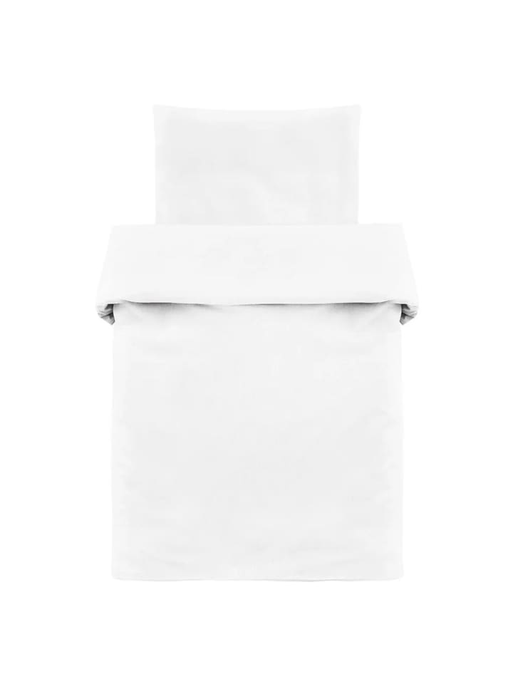 Makian Bettwäsche 80 x 80 cm - Uni Weiß in weiss günstig kaufen onesize