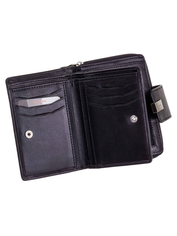 Maître Geldbörse in black günstig kaufen onesize