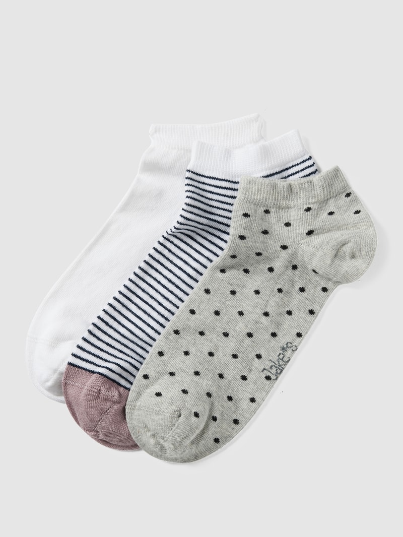 Socken mit Label-Print im 2er-Pack in weiß