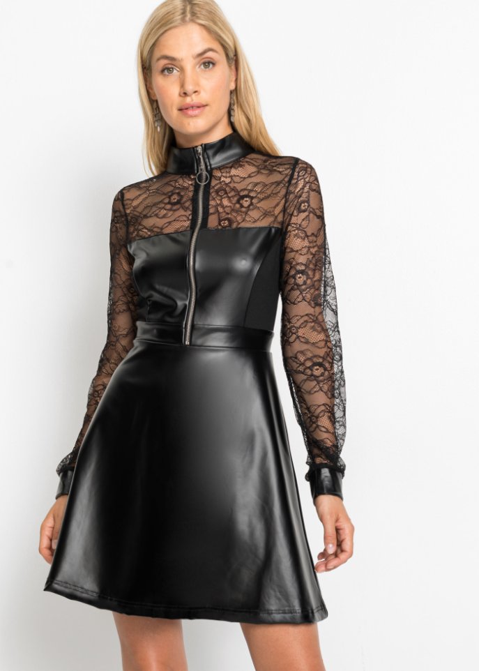 Kleid mit Spitze