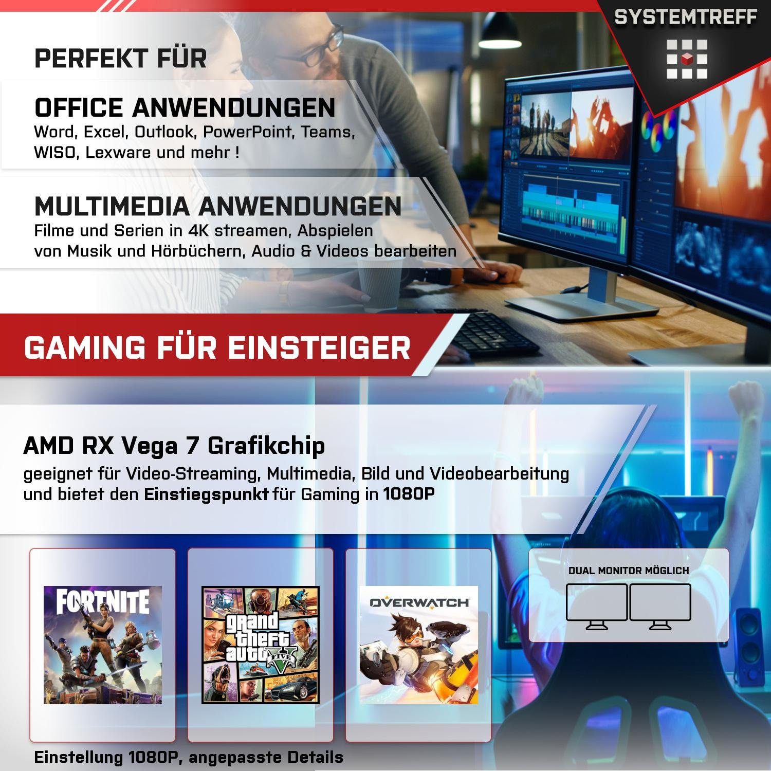 SYSTEMTREFF Gaming-PC-Komplettsystem (27