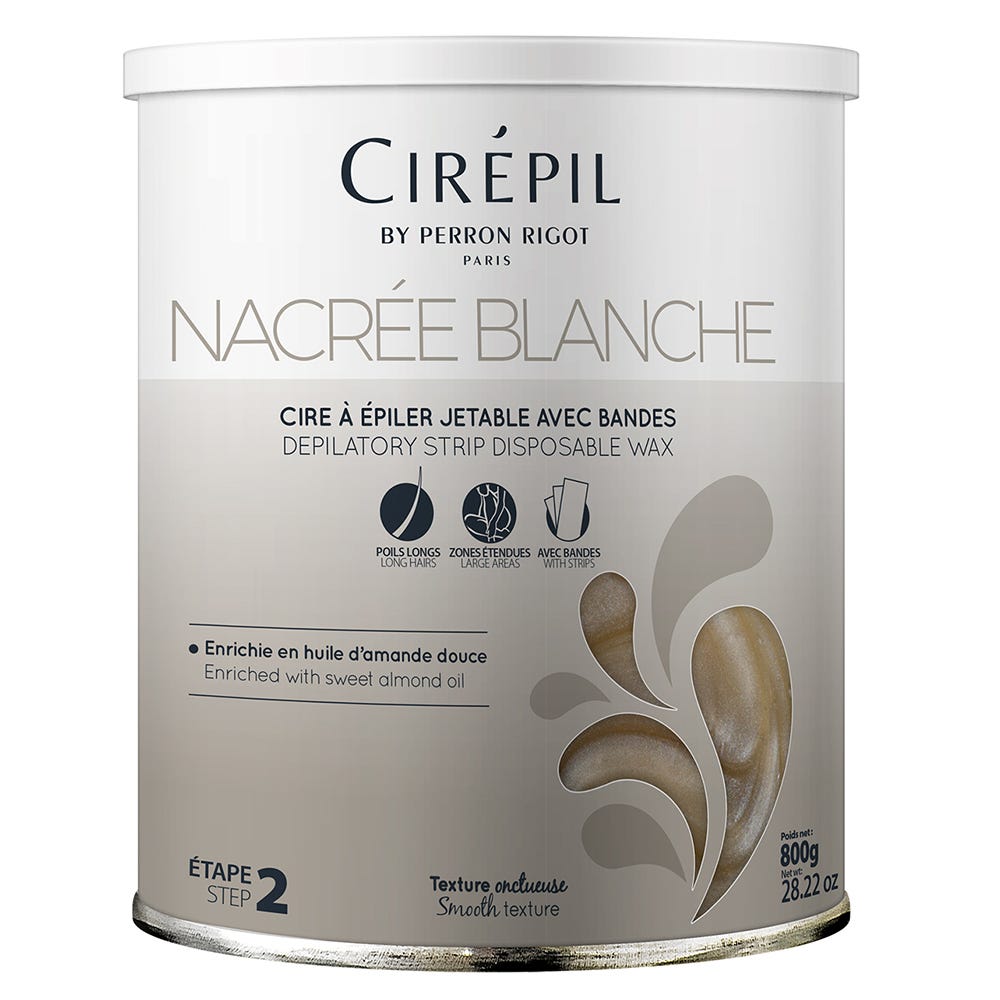 Perron Rigot Strip Wax Nacrée Blanche 800 g
