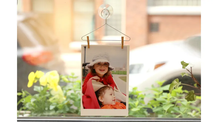 Kikkerland Fotohalter mit Saugnapf