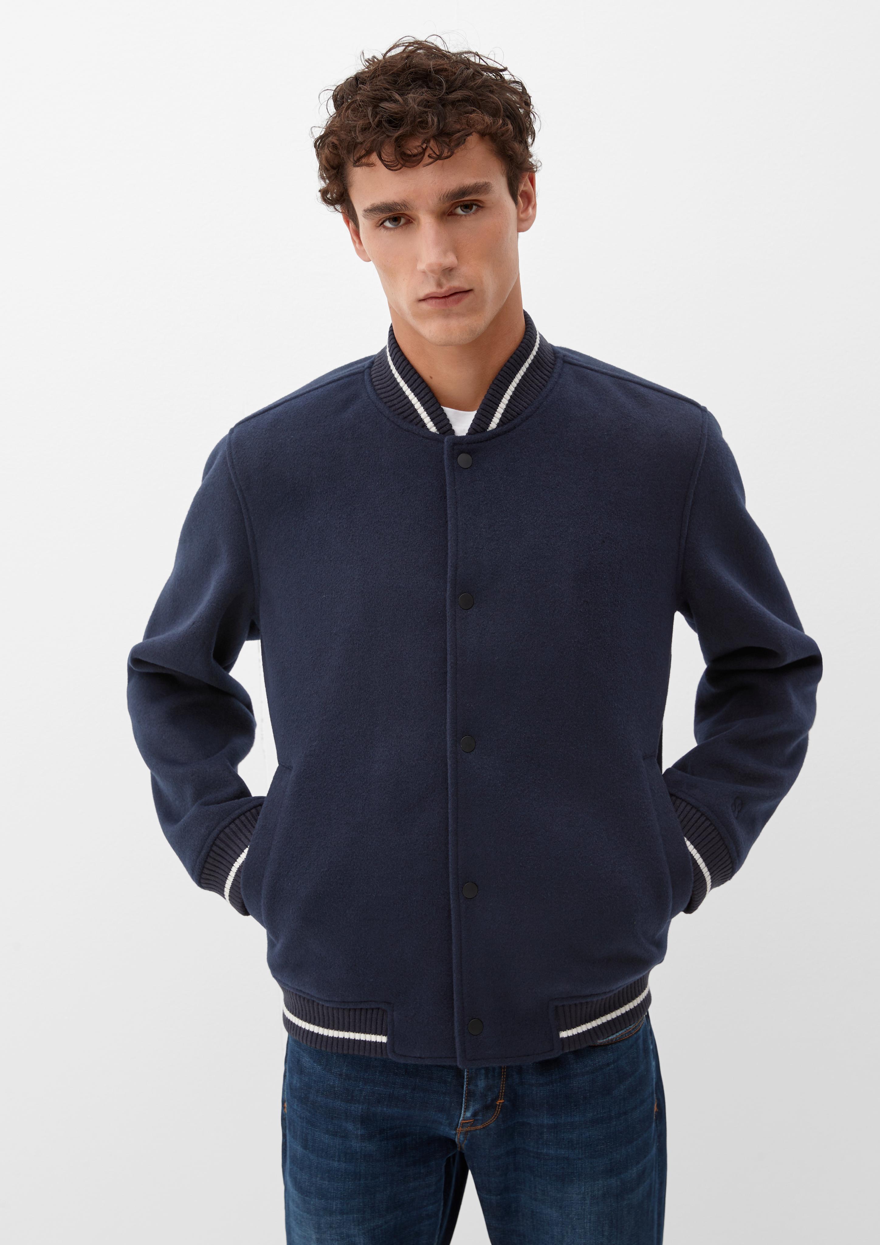 Blousonjacke im Wollmix  2120550-5959