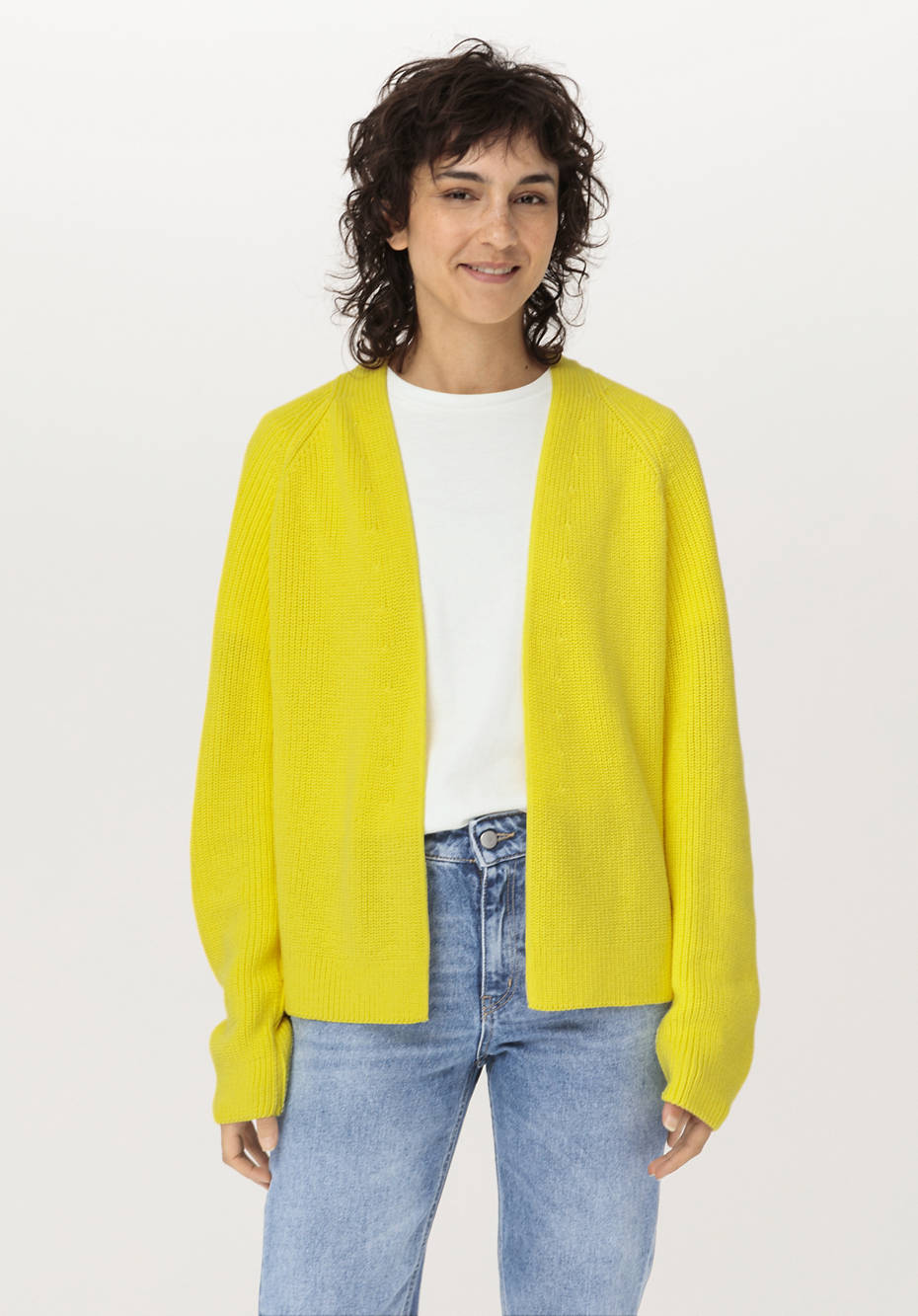 Strickjacke aus reiner Bio-Baumwolle