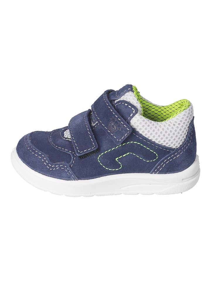 PEPINO Leder-Sneakers in Dunkelblau günstig kaufen
