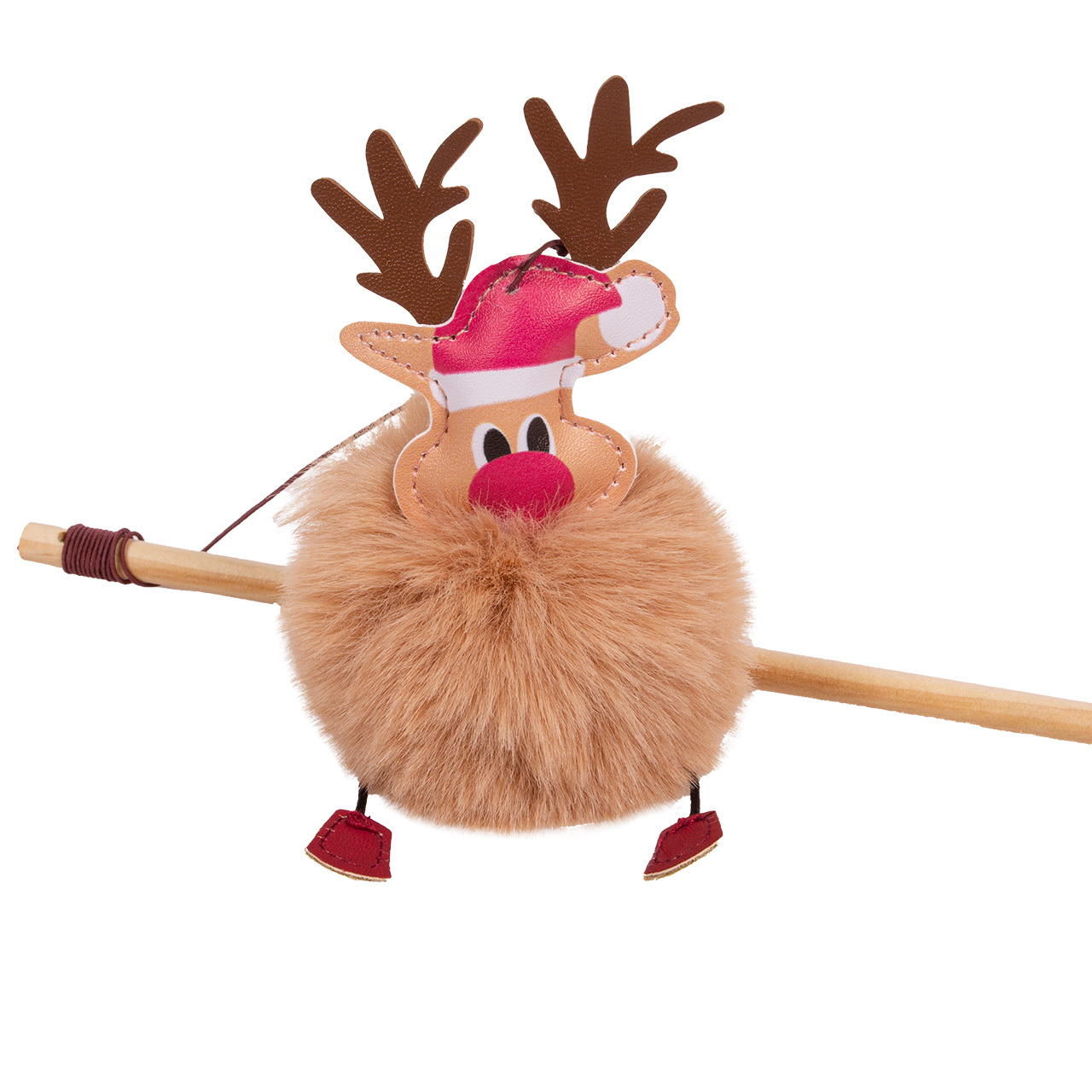 Canadian Cat Company Katzenangeln Canadian Cat Company Spielangel Rudolph beige