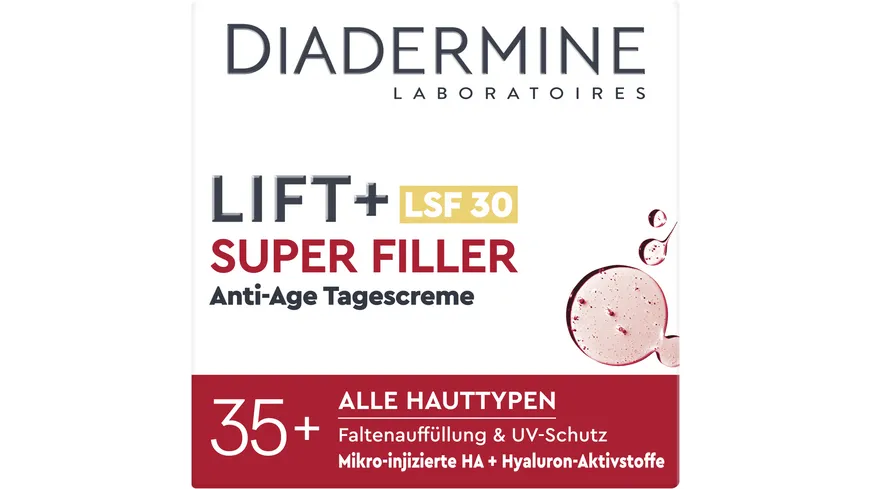 DIADERMINE Lift+ Tagespflege Super Filler LSF 30 50 ml