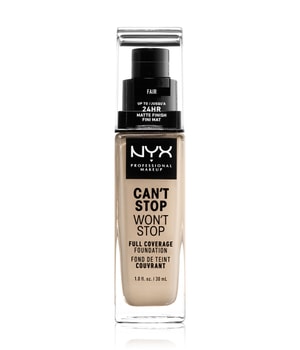 NYX Professional Makeup Can't Stop Won't Stop 24-Hour Foundation Flüssige Foundation-30 ml