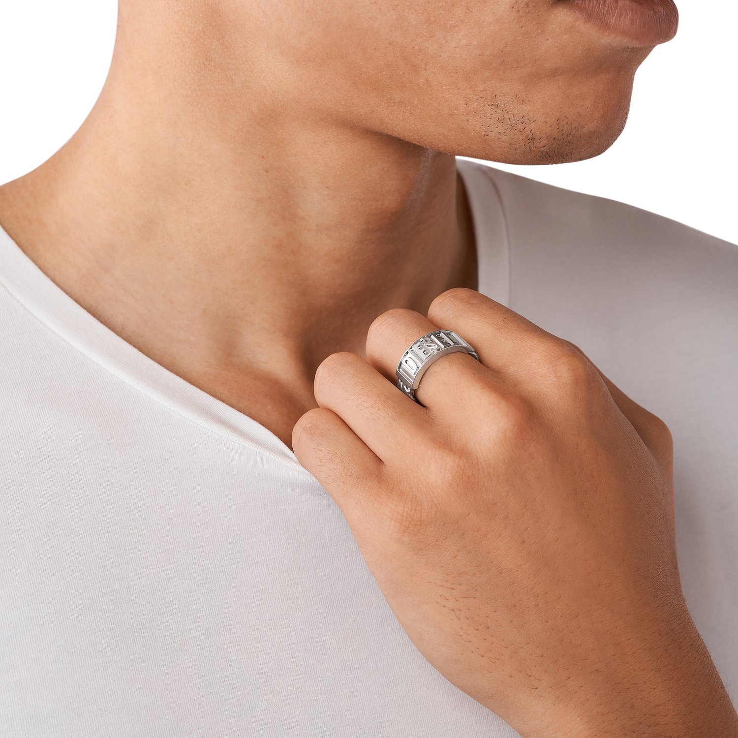 Anillos de plata Diesel