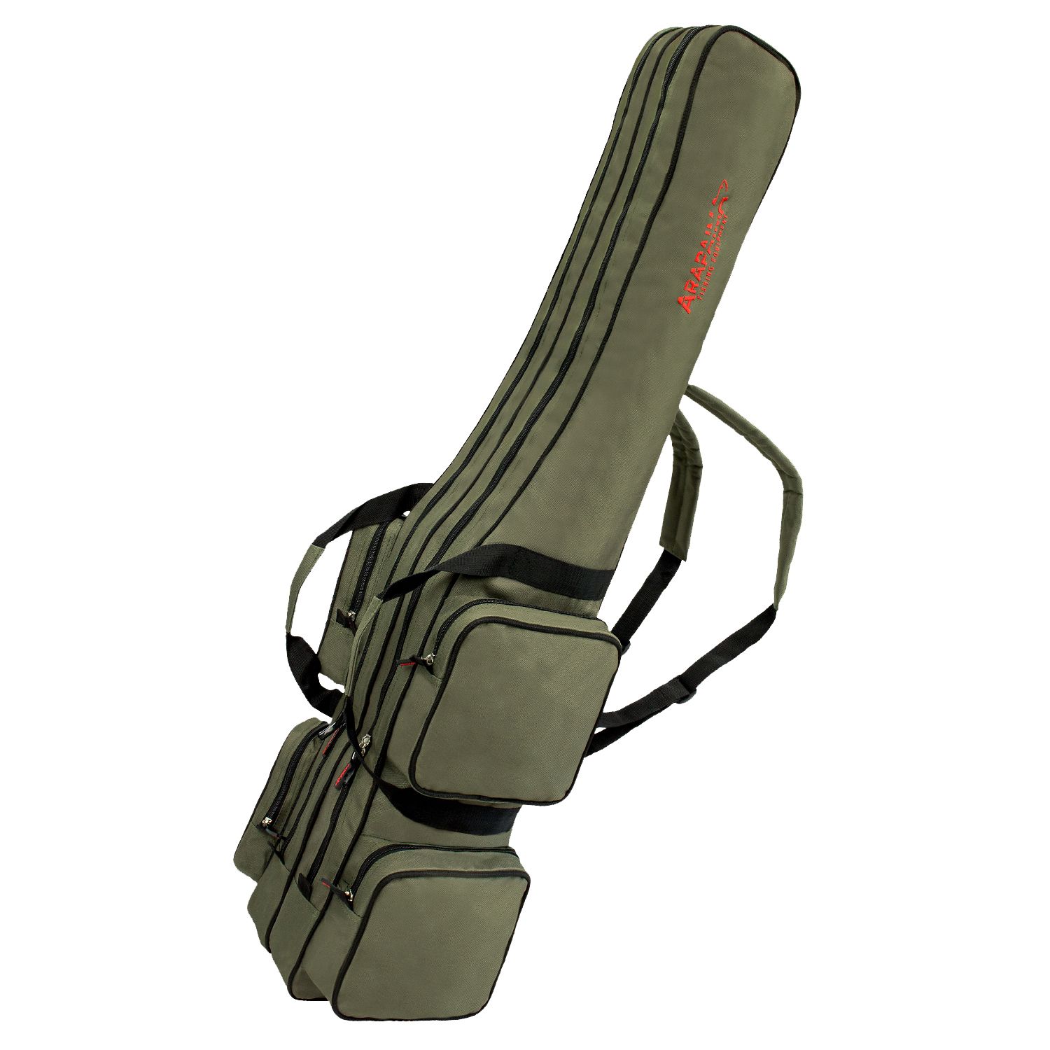 Arapaima Fishing Equipment Rise Oliv 210 cm 2-Fach Rutentasche