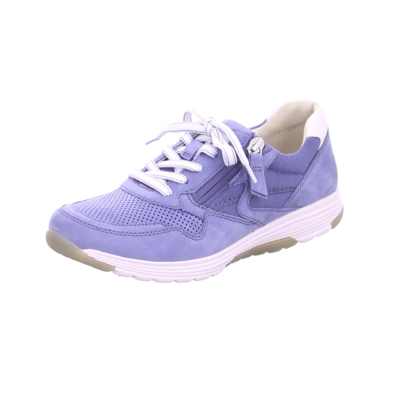 GABOR Freizeit Schnürer blau Comfort 26