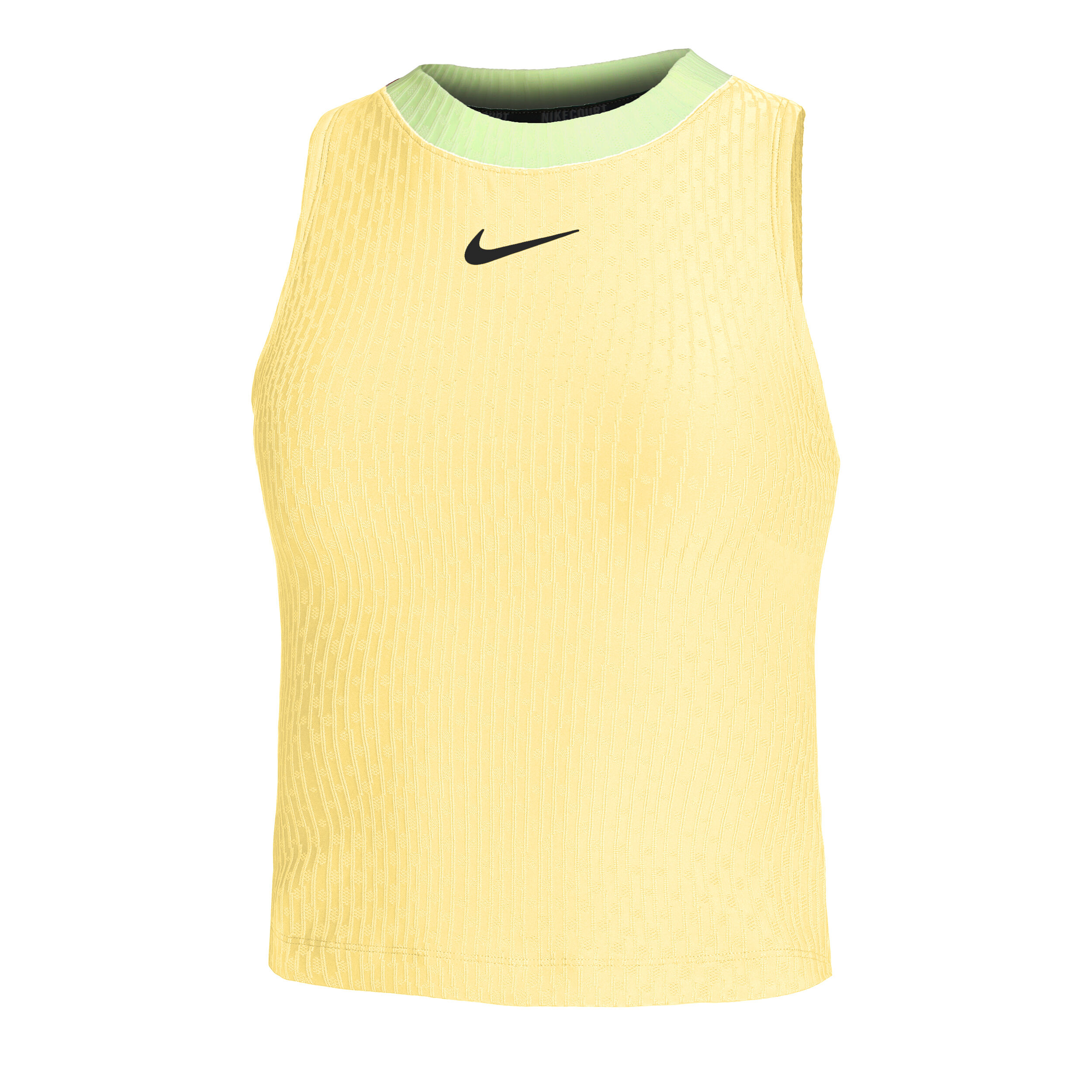 Court Dri-Fit Slam Tank-Top Damen - Zitronengelb