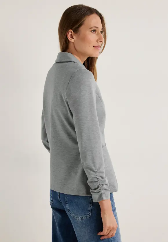 CECIL Sweatblazer mit Raffung