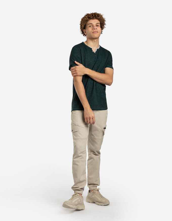 T-Shirt - Double-Layer-Look