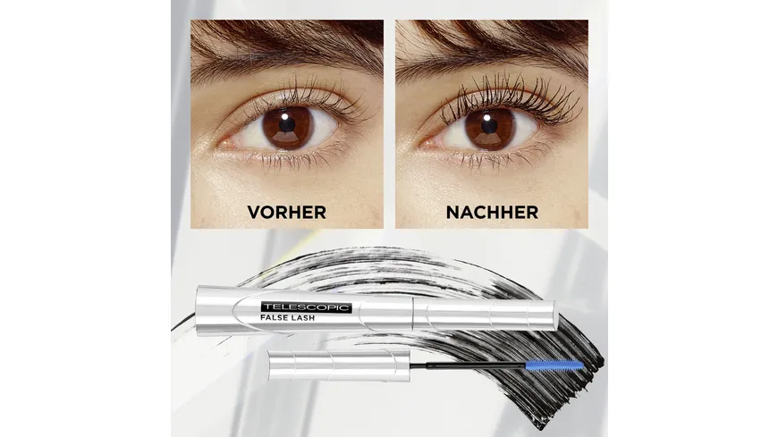 L'ORÉAL PARIS Mascara Telescopic Falsche Wimpern 9 ml 01 - Black