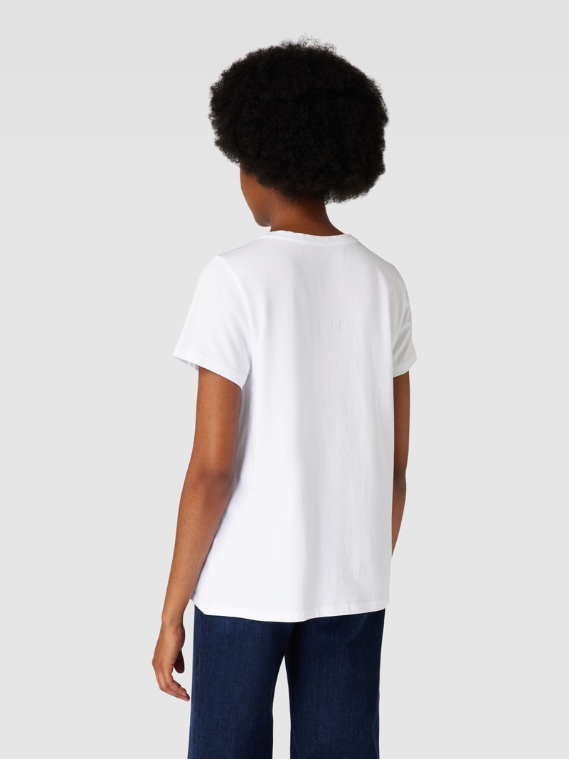 T-Shirt mit Motiv-Print Modell 'Mickey Mouse shirt' in weiß