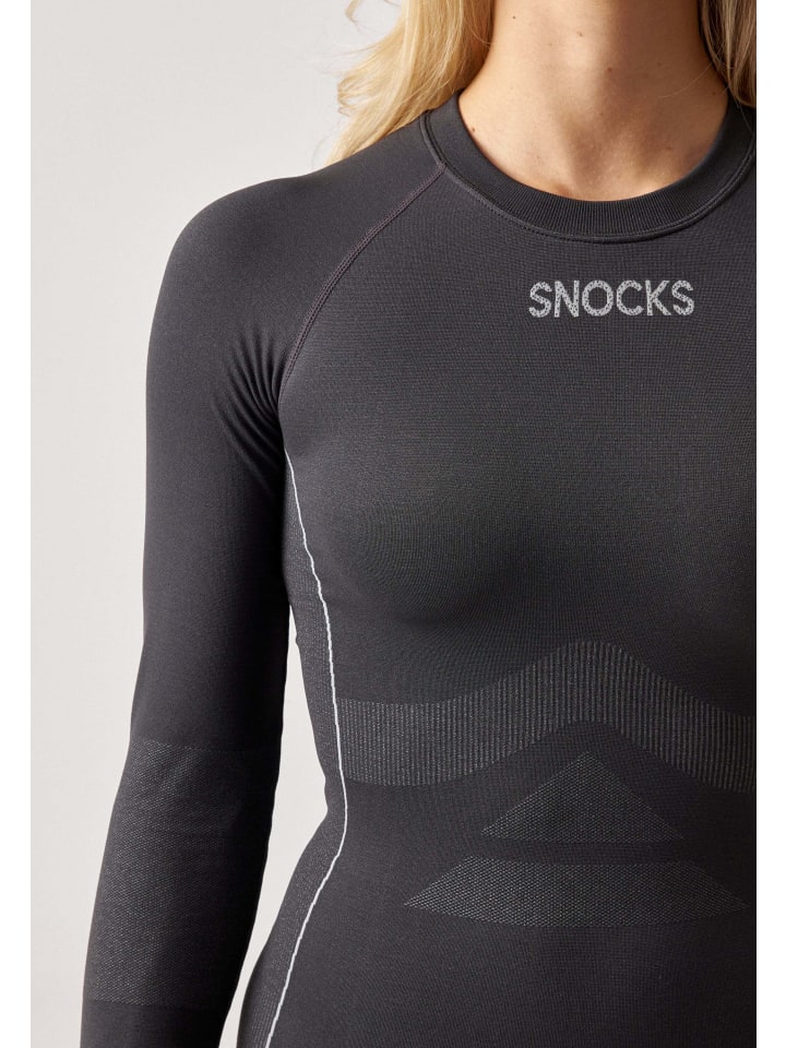 SNOCKS Thermounterwäsche 1 Set in Grau günstig kaufen