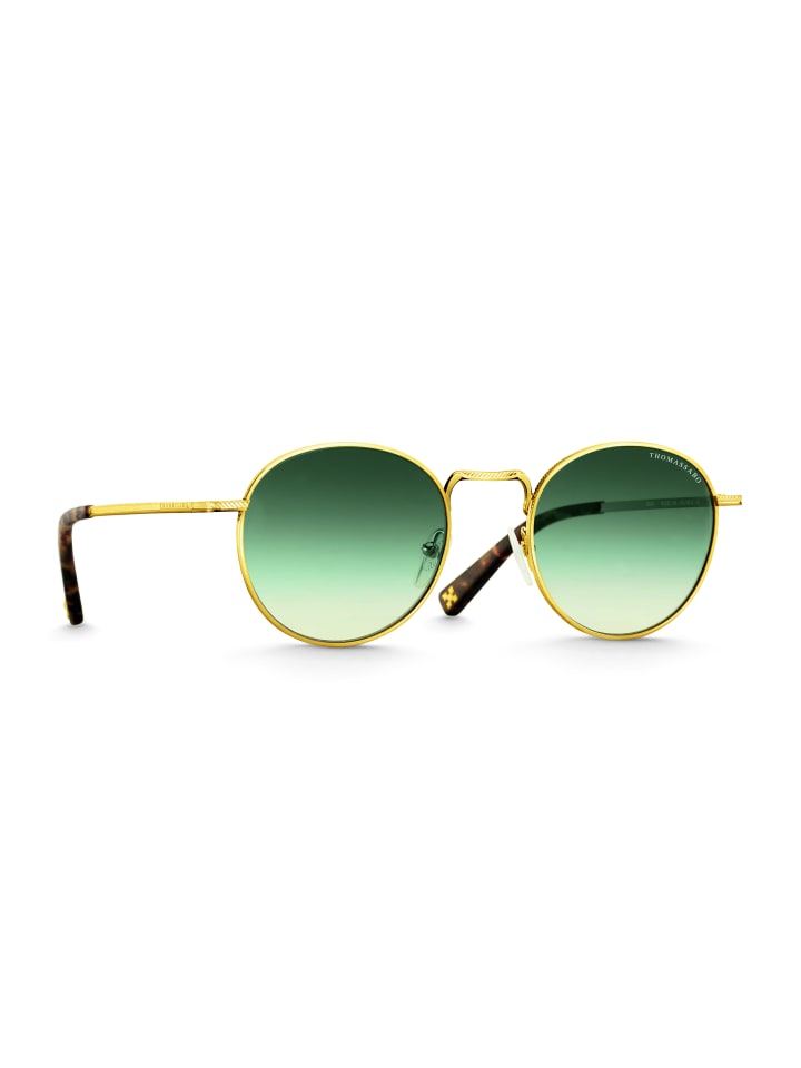Thomas Sabo Sonnenbrille in gold, braun günstig kaufen onesize