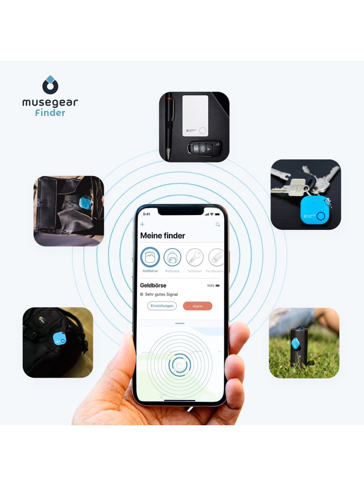 musegear Bluetooth-Schlüsselfinder 