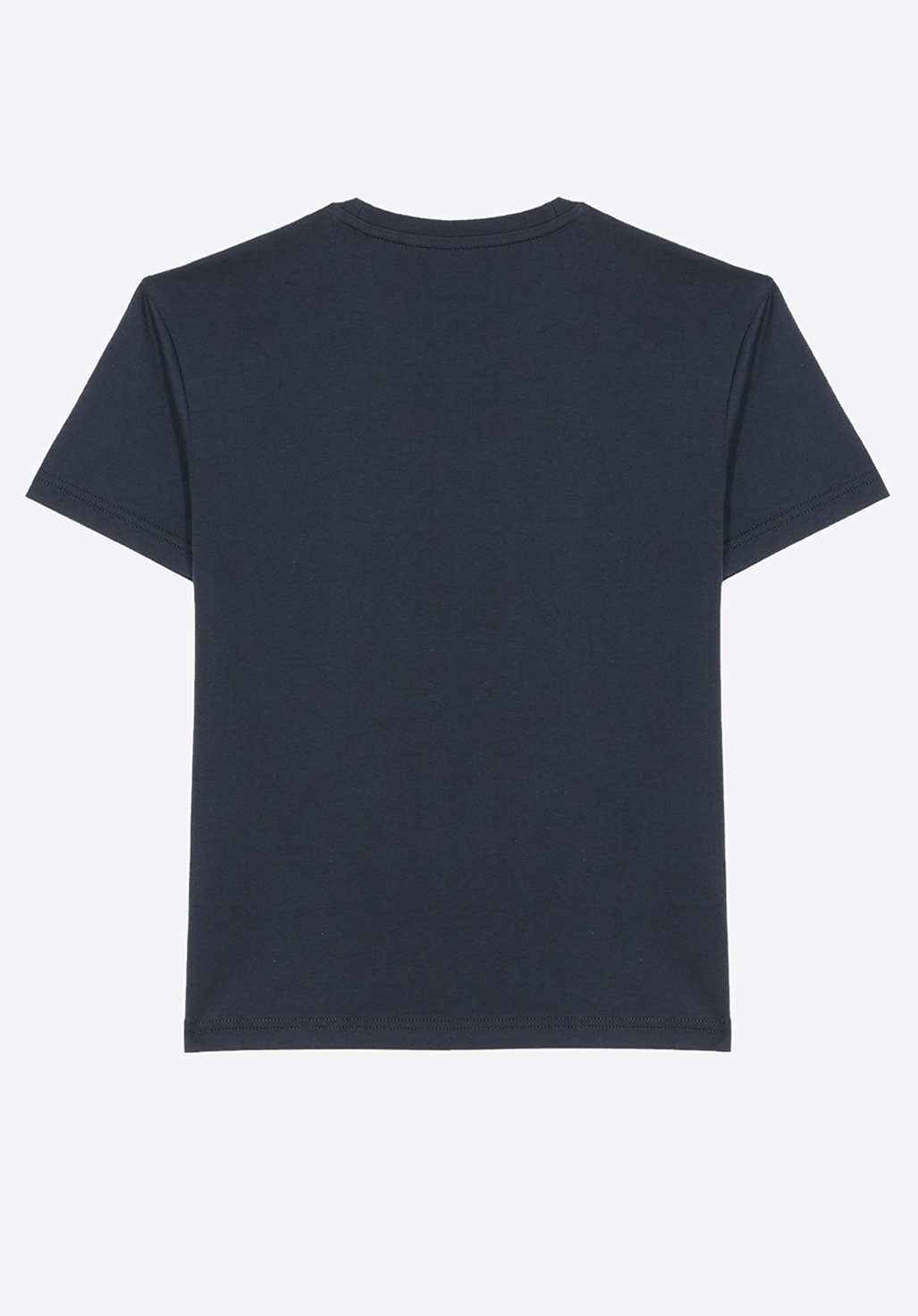 ERWAN  T-shirt bleu marine Garçon 100% coton