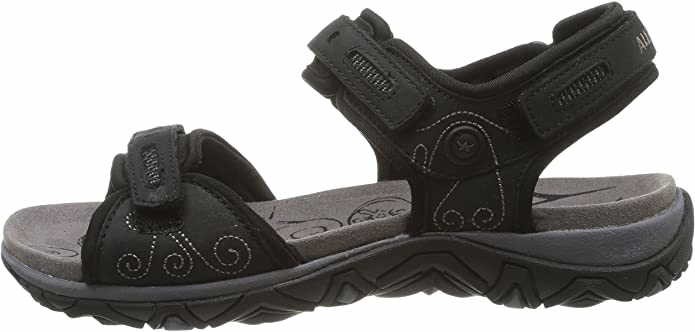 MEPHISTO Komfort Sandalen schwarz