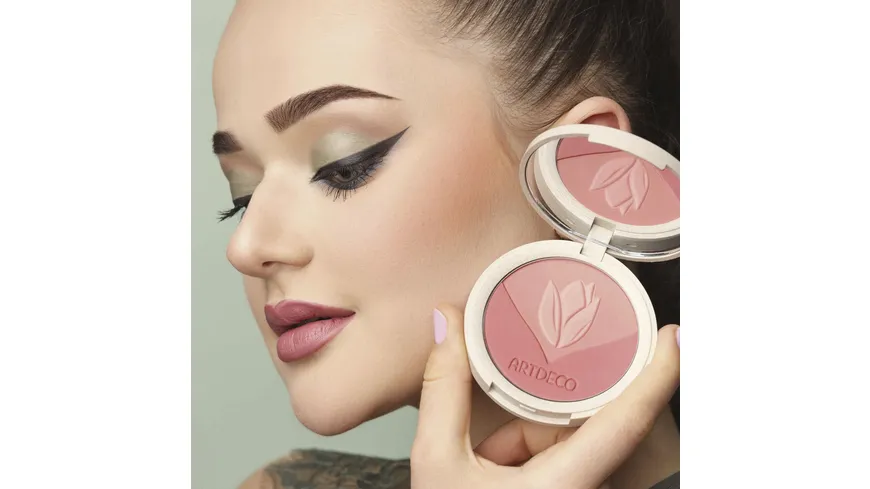 ARTDECO Natural Trio Blush 4 g 4 - rose garden