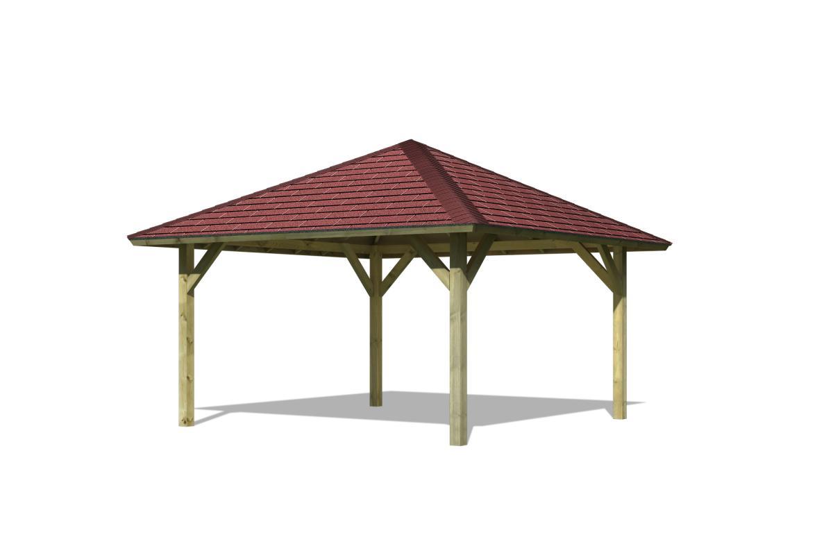 Karibu Pavillon Premium im Set