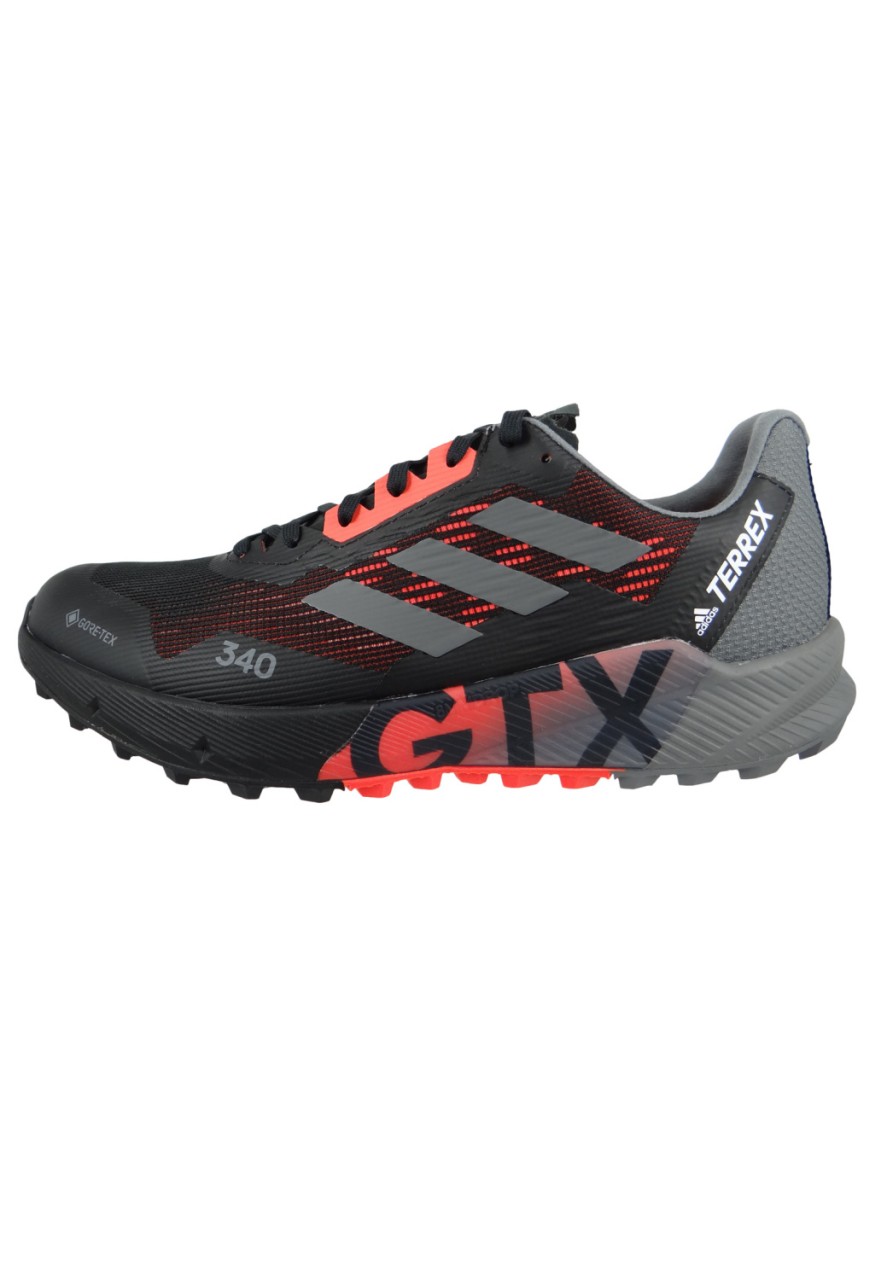 ADIDAS Freizeit Schnürer schwarz