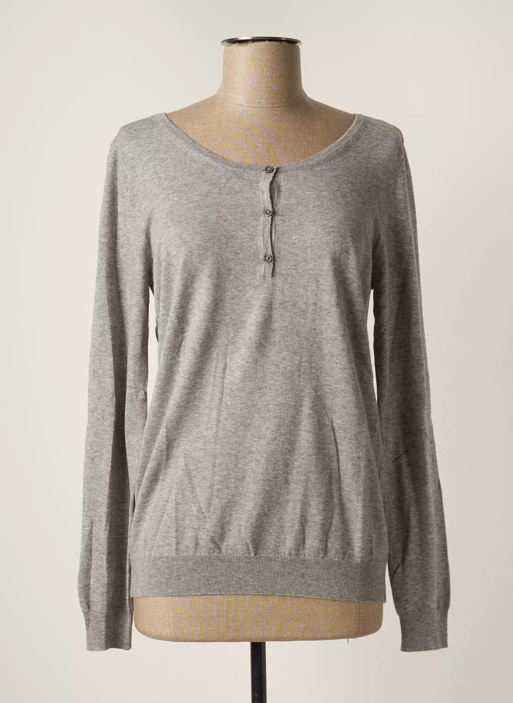 Aigle Pulls Femme couleur gris