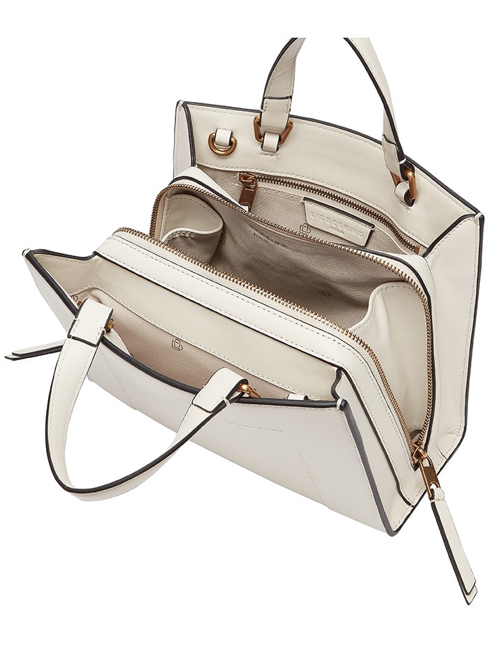 LIEBESKIND BERLIN Leder-Henkeltasche in Creme - (B)24 x (H)17,5 x (T)9,5 cm günstig kaufen onesize