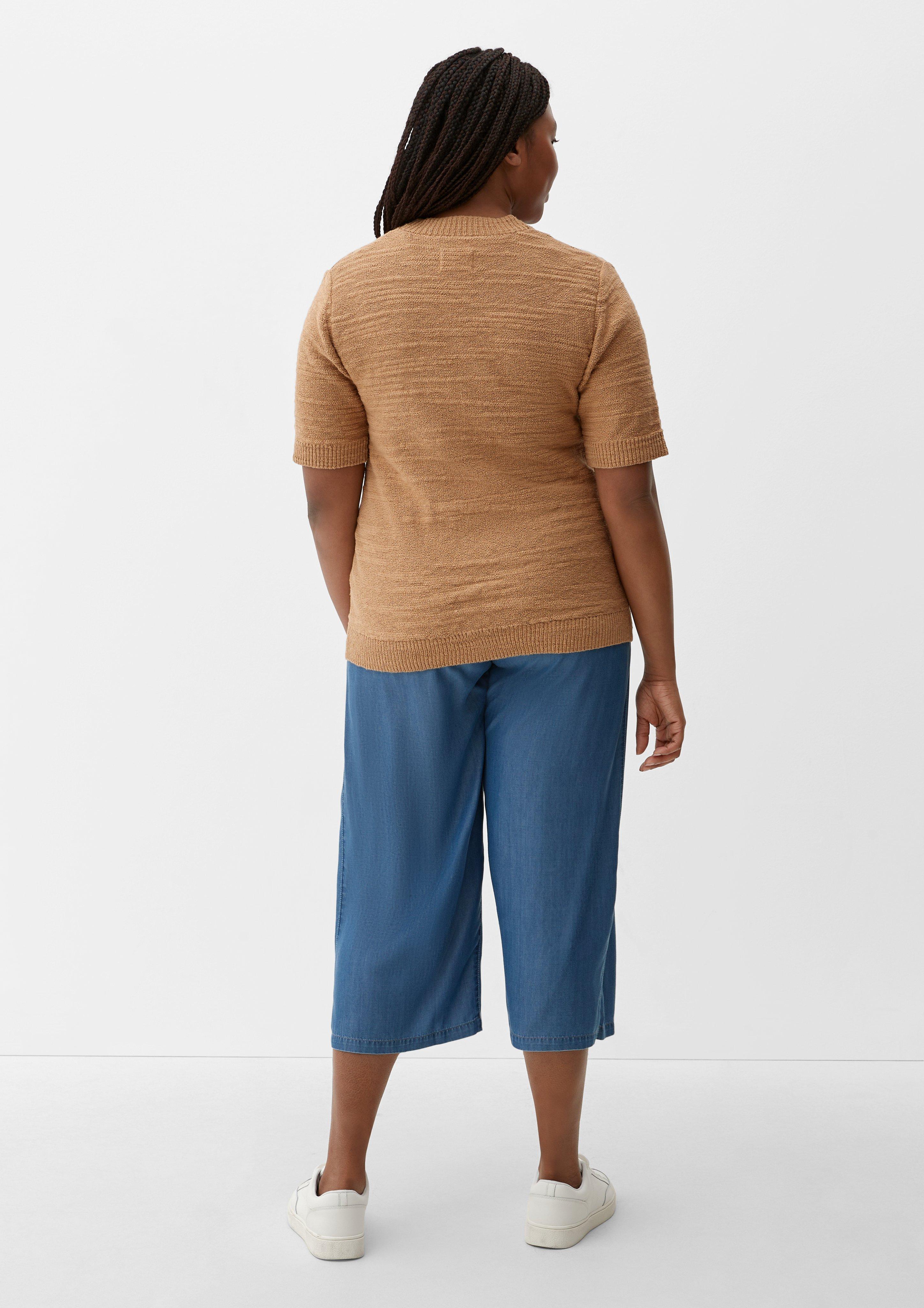 Strickjacke mit halben Ärmeln  2133208-8232