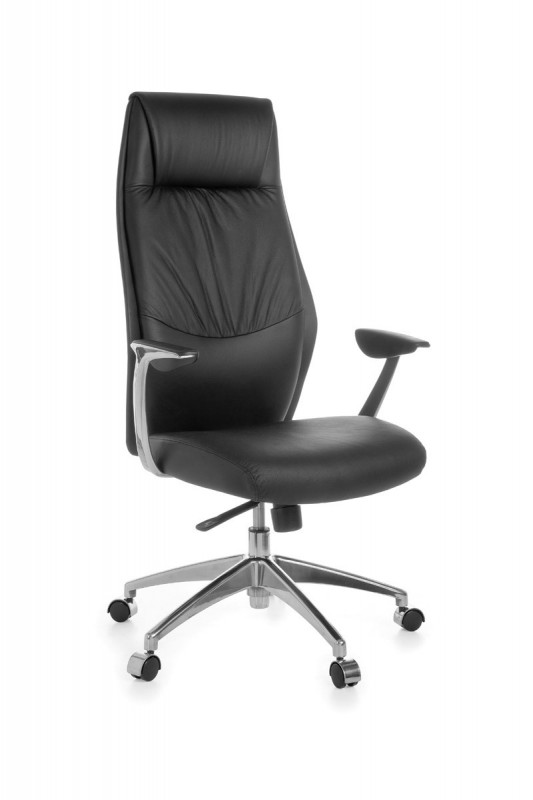 Skyport AMSTYLE XXL Chefsessel Echtleder Schwarz