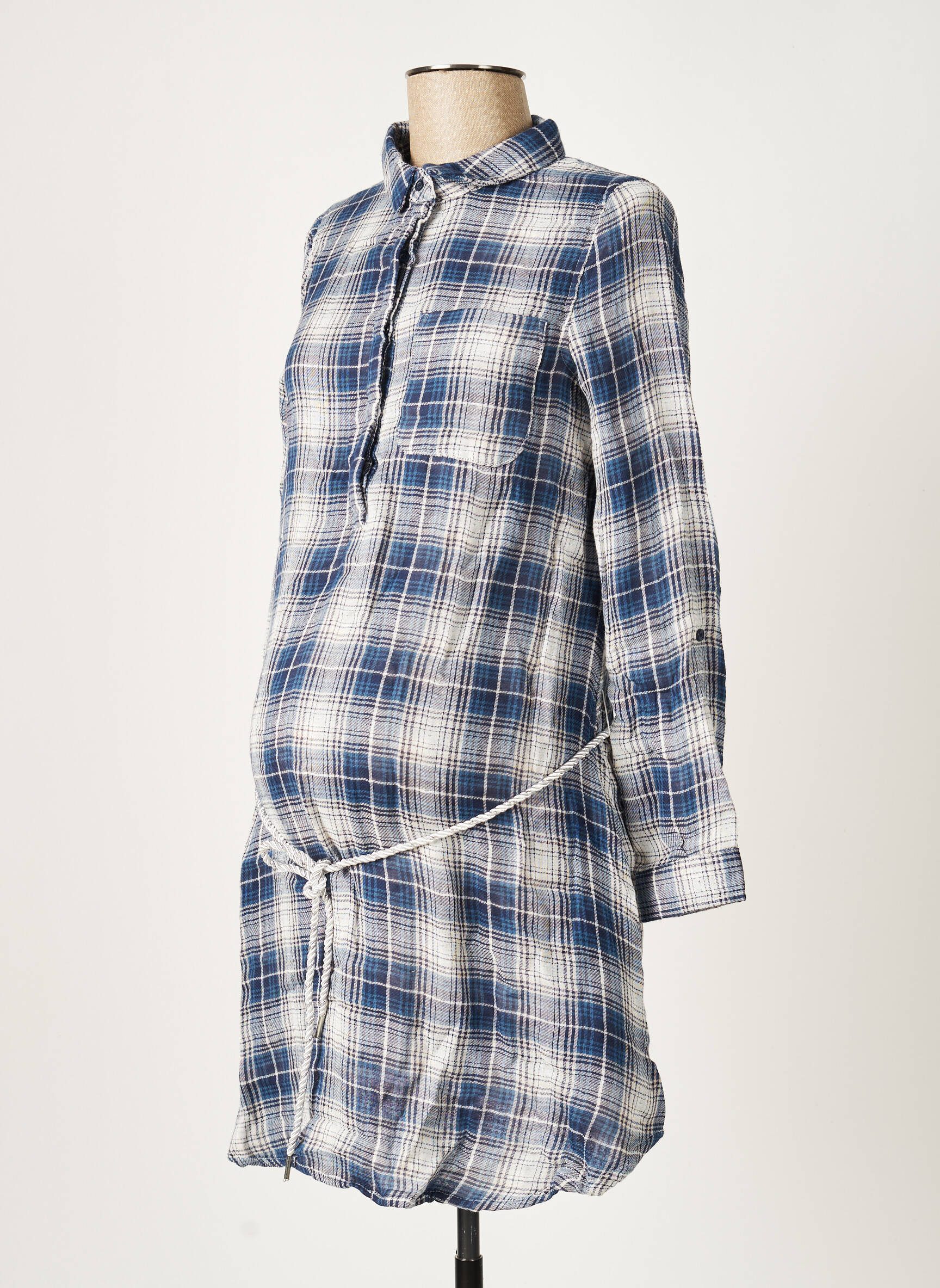 Colline Robes Maternite Femme couleur bleu