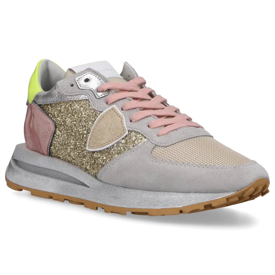 Philippe Model - Sneaker low TROPEZ HAUTE Kalbsleder - grau