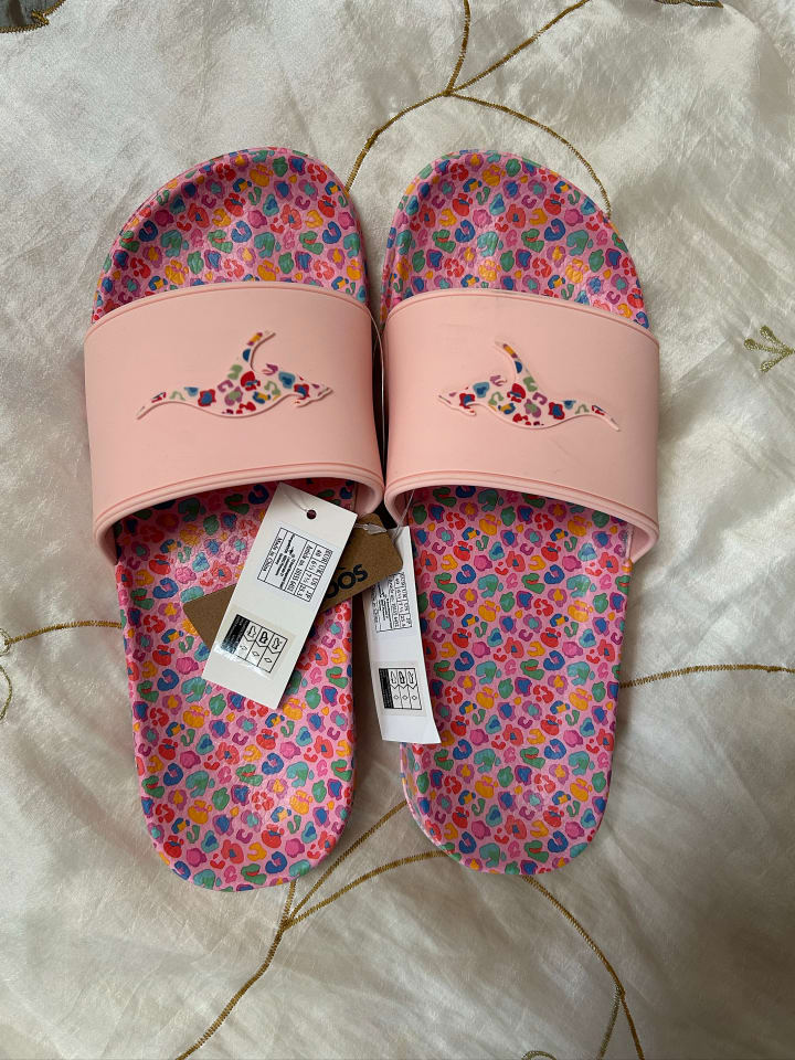 Kangaroos Pantoletten in Rosa günstig kaufen 40