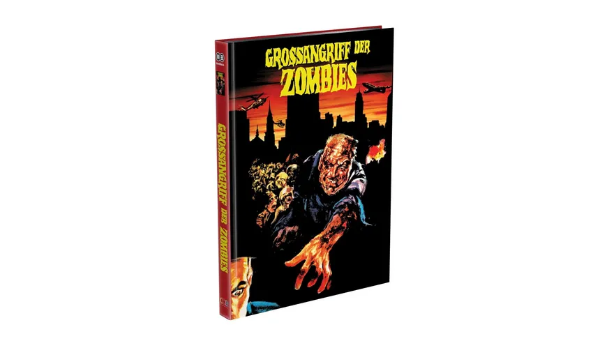 GROSSANGRIFF DER ZOMBIES - 4-Disc Mediabook - Cover B - Limited Edition - Uncut  (Blu-ray + DVD + Bonus-DVD + Soundtrack CD)