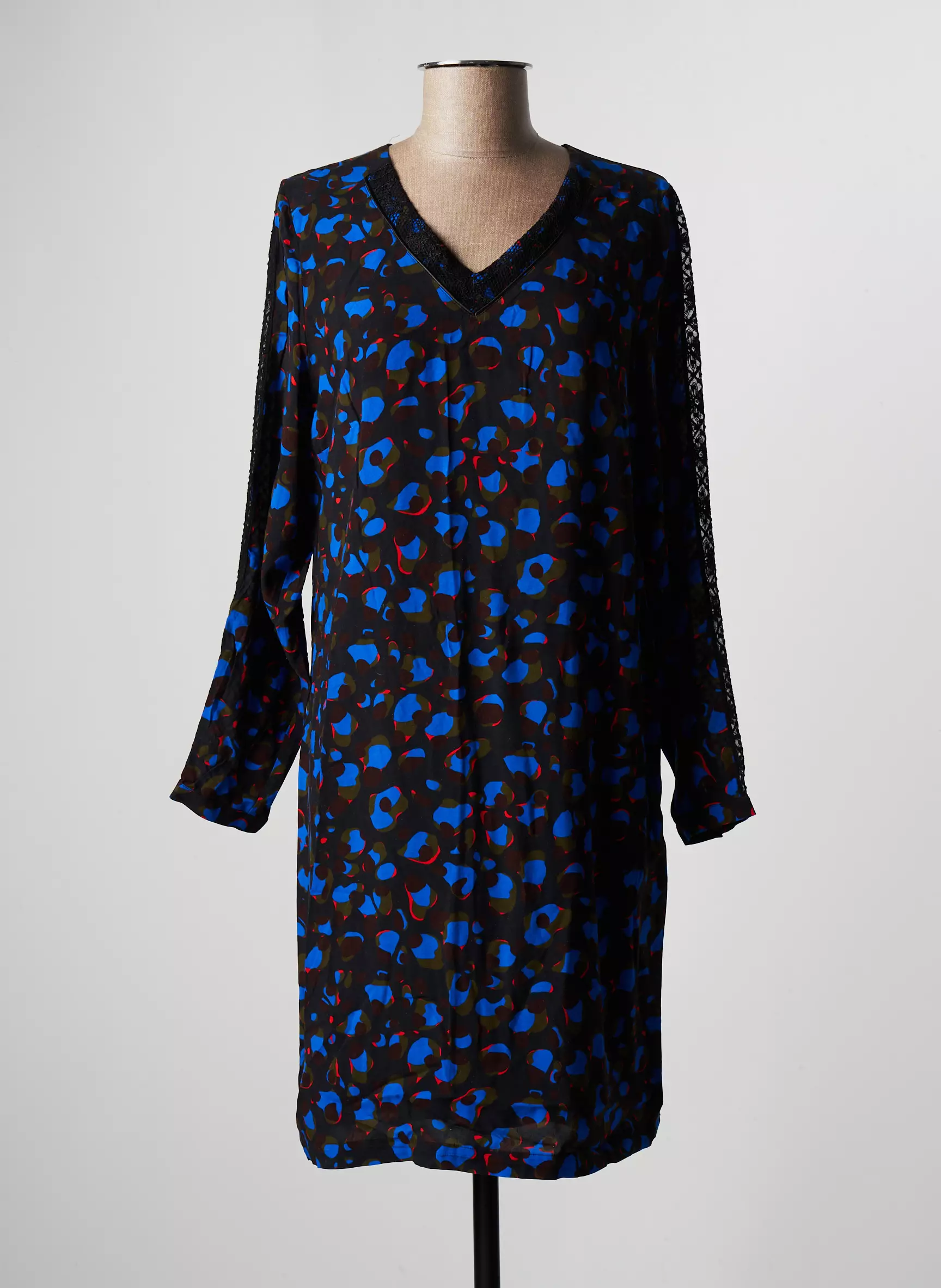 Pause Cafe Robes Courtes Femme couleur noir