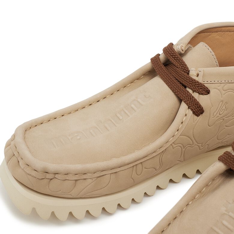 A Bathing Ape Wmns Manhunt #1 L beige