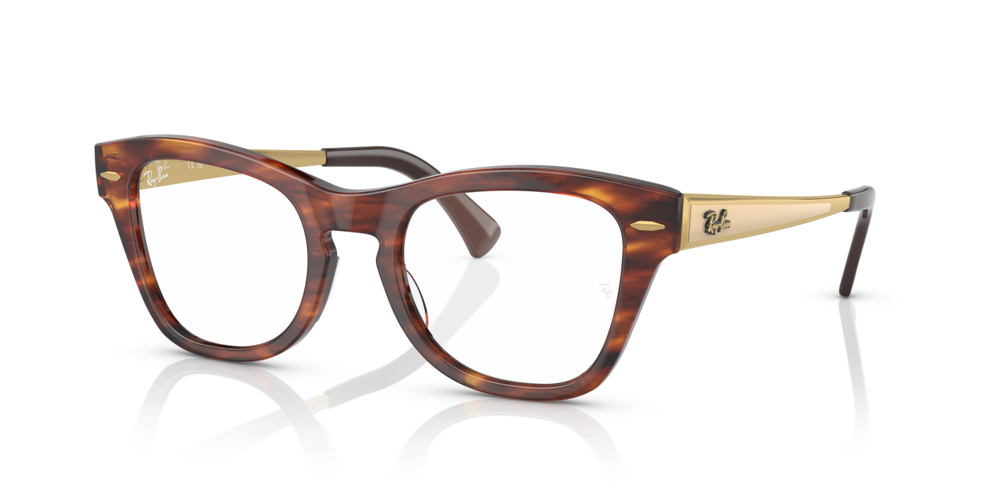 RB0707VM OPTICS - Havana cu dungi strălucitoare