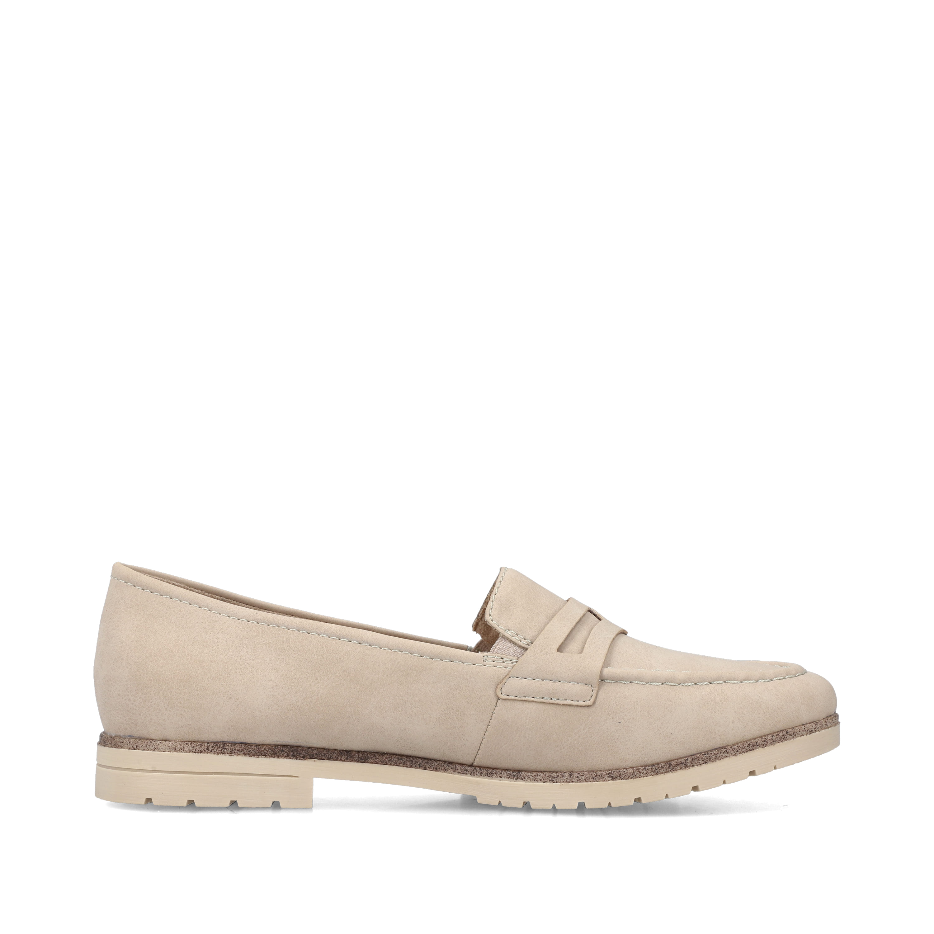 Rieker Damen Loafer hellbeige