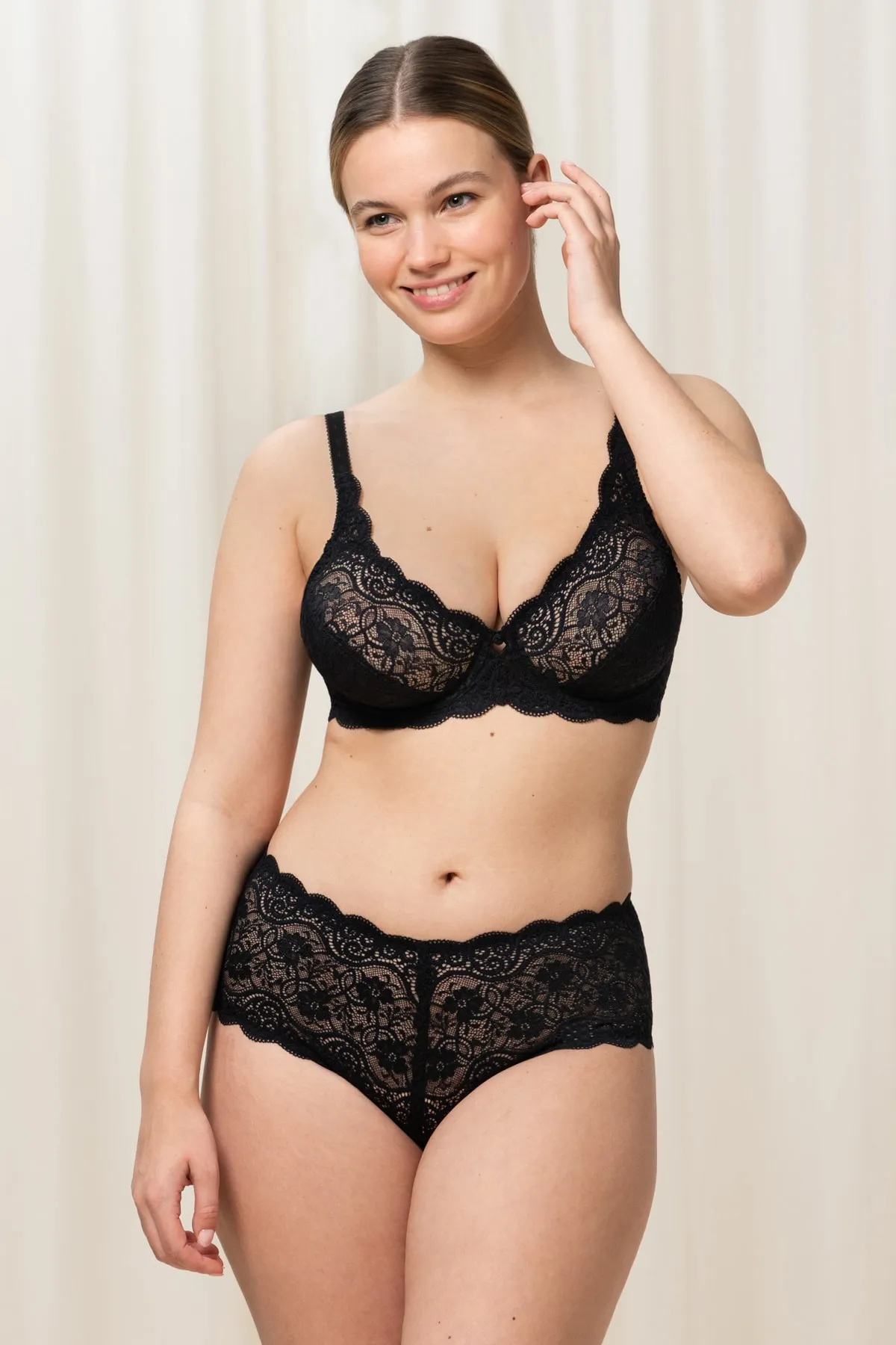 Triumph  Sexy Unterwäsche-Set - Schwarz - Unifarben