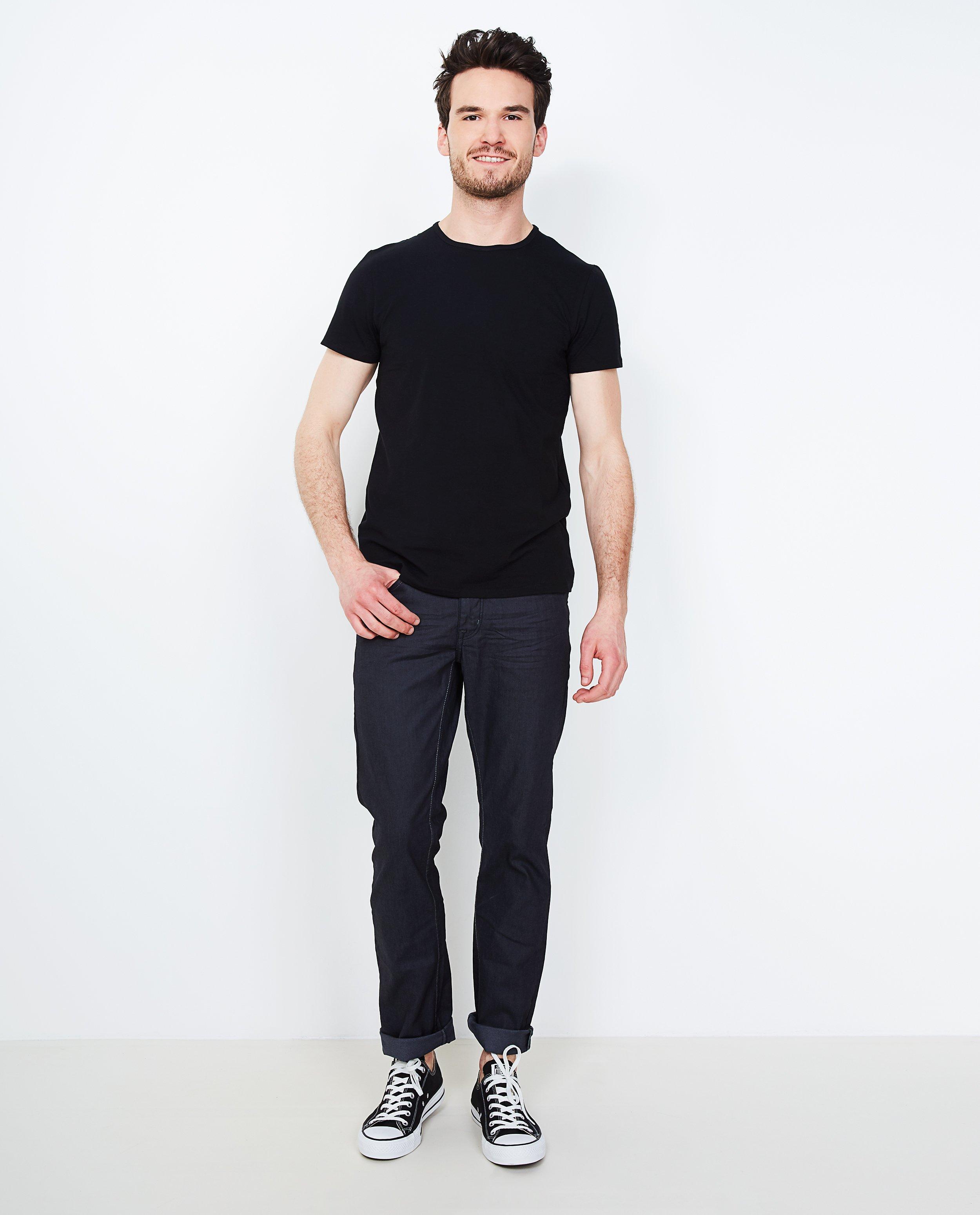 JBC Raka, åtsittande jeans Brandon svart