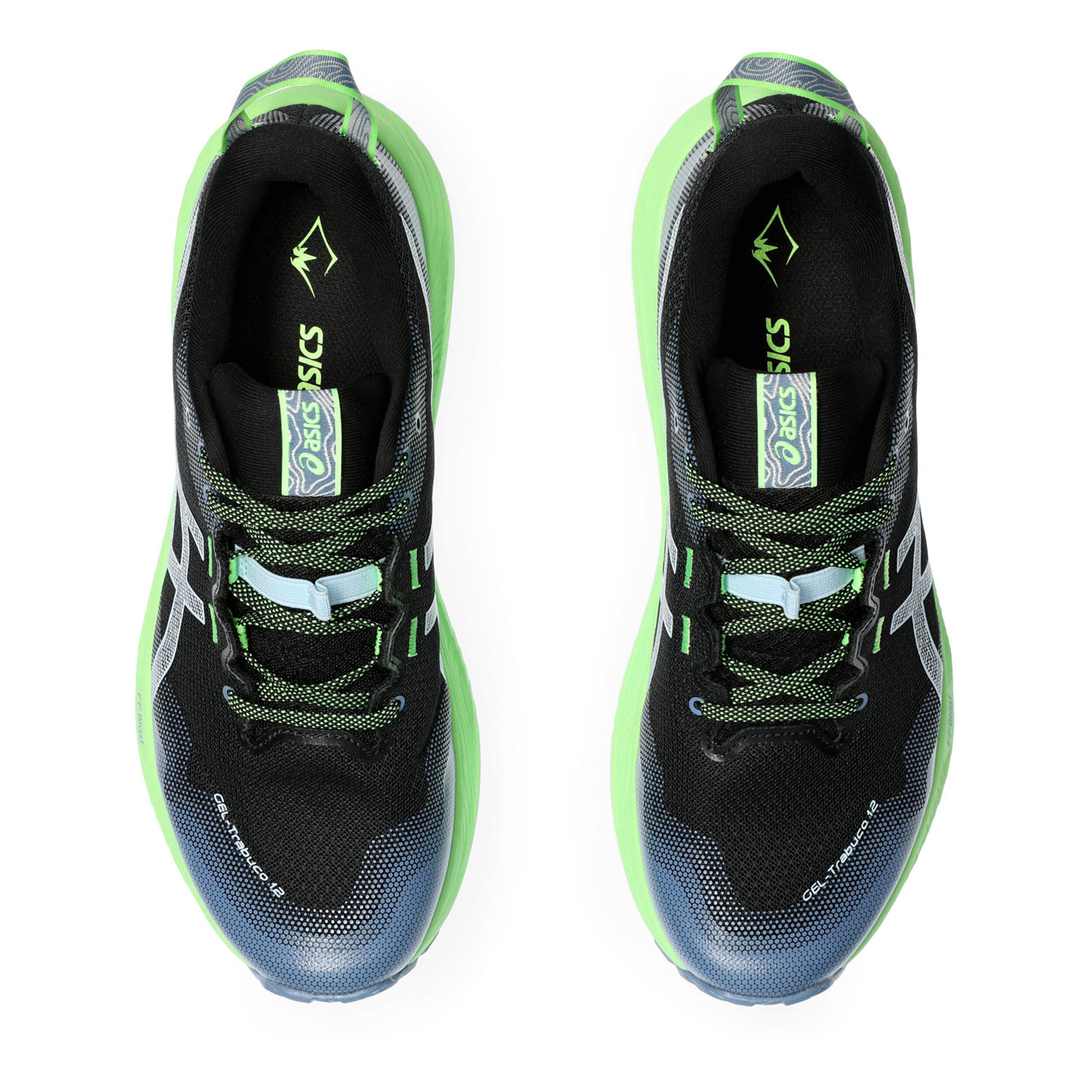 Gel-Trabuco 12 Trailschuh Herren - Blau, Neongrün