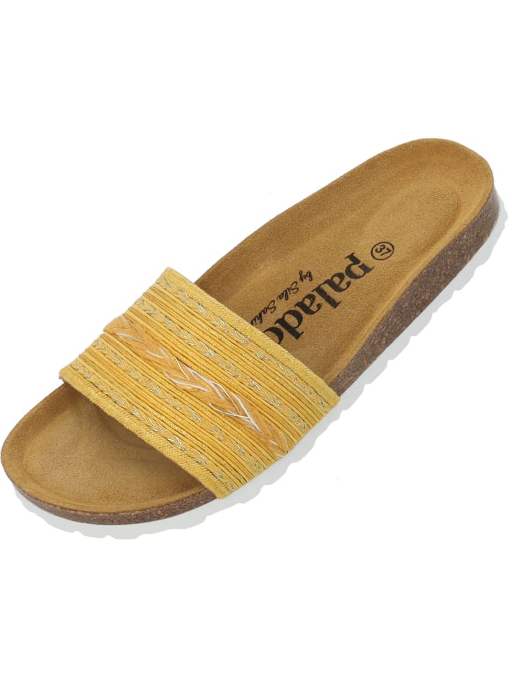 palado Pantoletten in mostaza/oro günstig kaufen