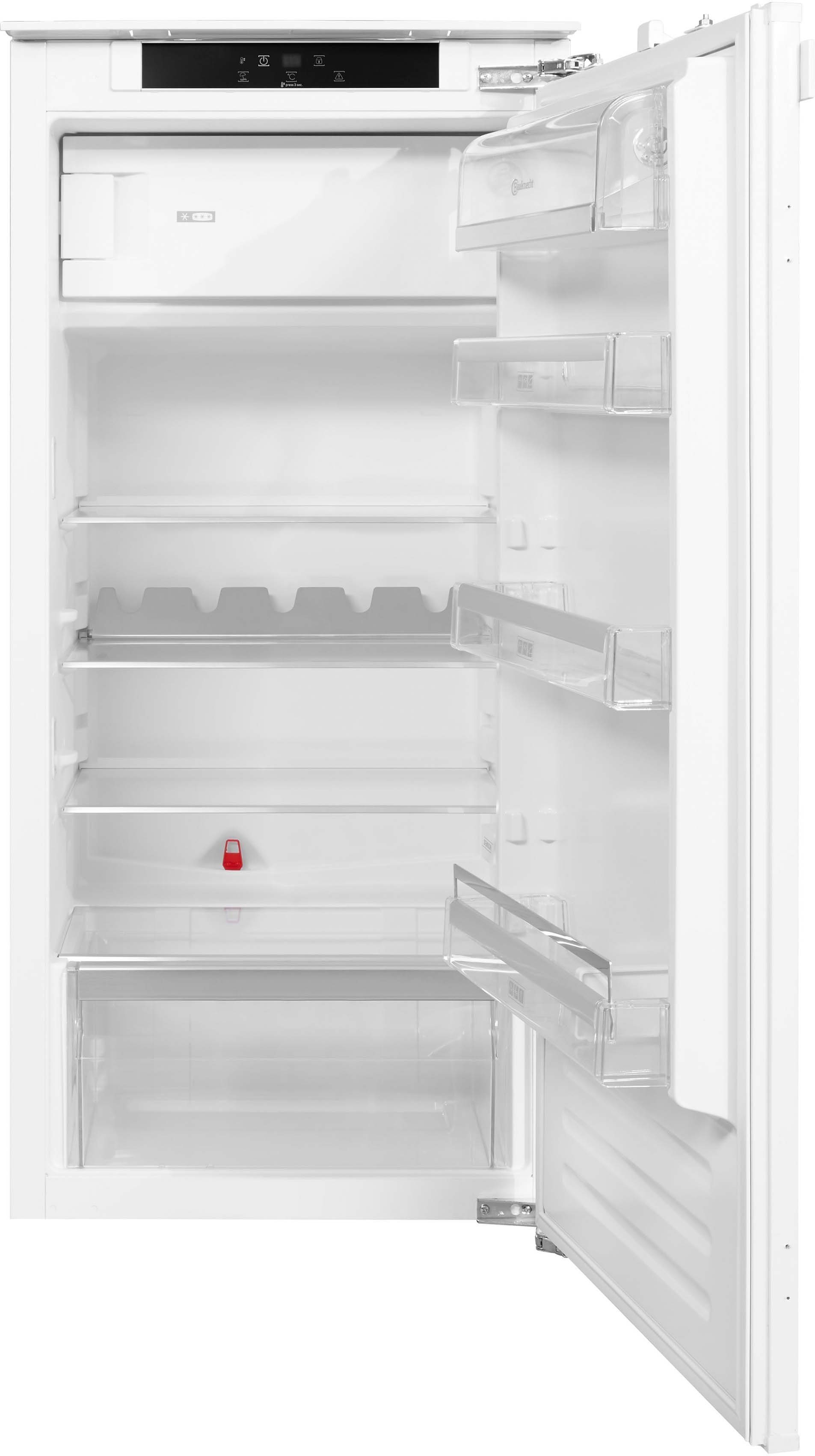 BAUKNECHT Einbaukühlschrank KSI 12GF3, 122 cm hoch, 55,7 cm breit